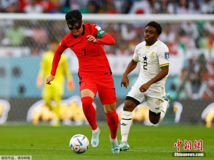 在对阵加纳的小组赛后，亚洲第一球星孙兴慜遭